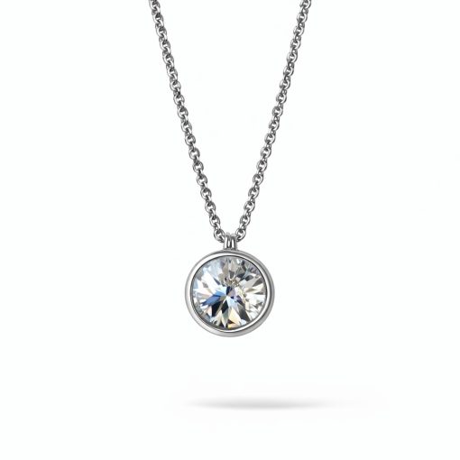 Ezüst nyaklánc egy kővel – 925 sterling silver